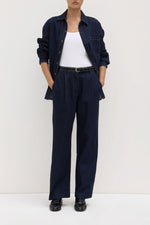 Assembly Label | Kiera Recycled Denim Pleat Front Pant