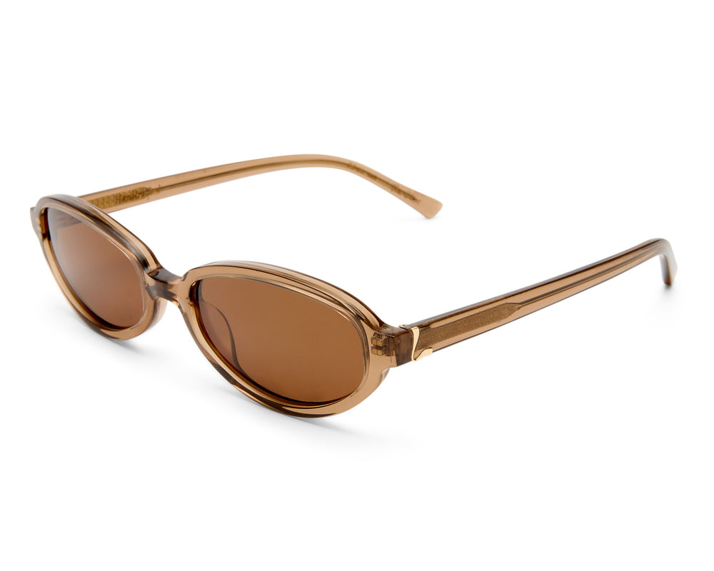 Luv Lou Sunglasses | The Olive | Chocolate Crystal