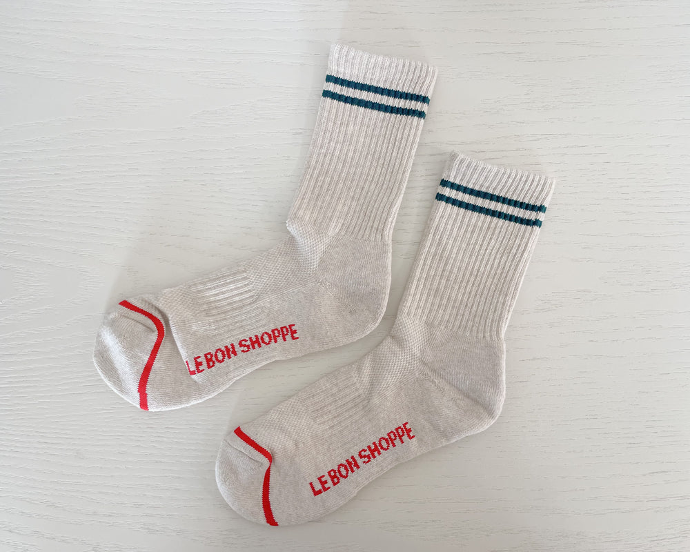 Le Bon Shoppe | Boyfriend Socks | Oatmeal