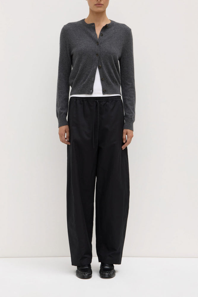 Assembly Label | Loxley Cotton Blend Pant | Black