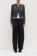 Assembly Label | Loxley Cotton Blend Pant | Black