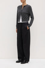 Assembly Label | Loxley Cotton Blend Pant | Black