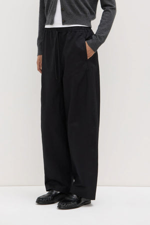 Assembly Label | Loxley Cotton Blend Pant | Black