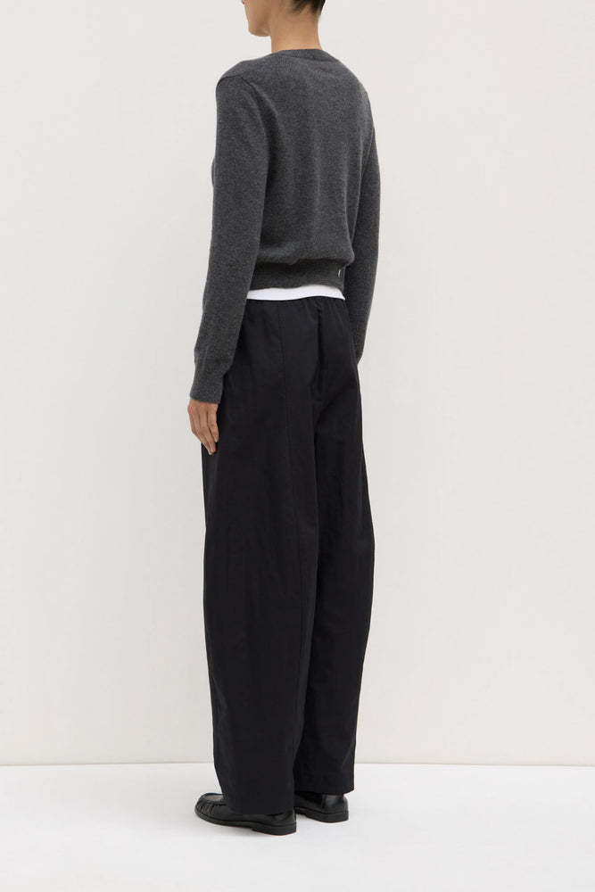 Assembly Label | Loxley Cotton Blend Pant | Black
