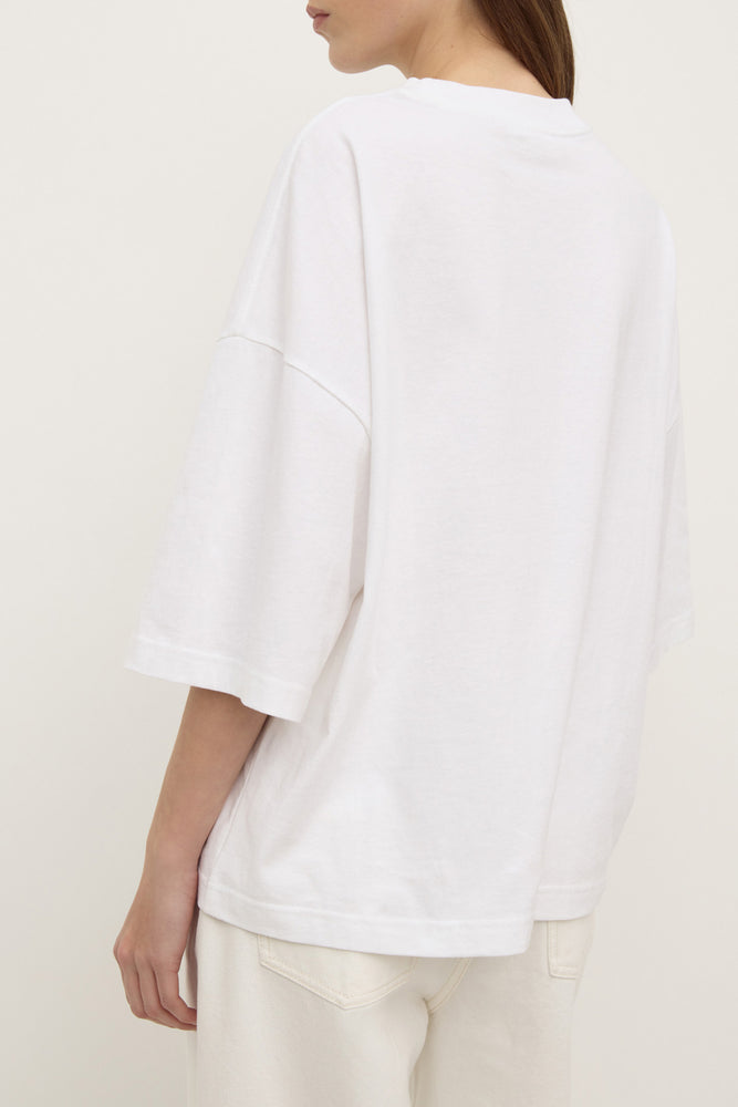 Assembly Label | Max Oversized Tee | White