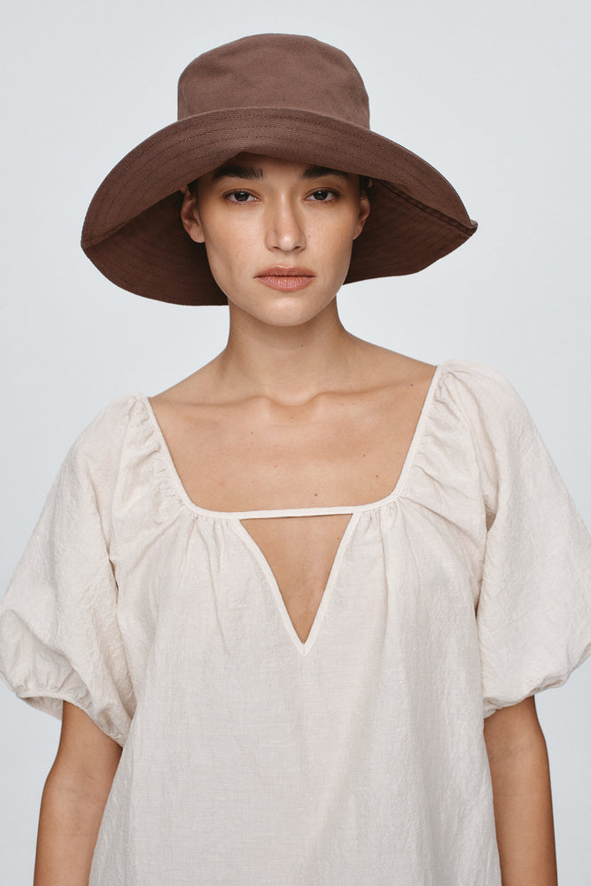 Marle | Nonna Hat | Chocolate