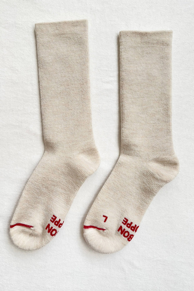 Le Bon Shoppe | Camper Socks | Oatmeal