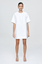 Marle | Patch Pocket Dress | Blanc