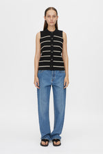 Camilla & Marc | Gale Button Up Sleeveless Cardigan
