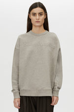 Camilla & Marc | Polaris Logo Crew | Dappled Grey