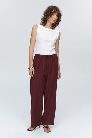 Marle | Renee Pant | Pomegranate
