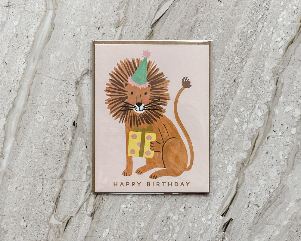 Rifle Paper Co. | Lion Birthday Card