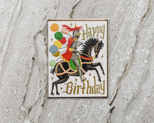 Rifle Paper Co. |  Knight Birthday Card