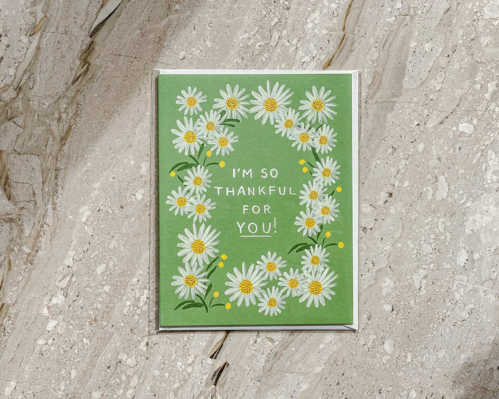 Rifle Paper Co. |  Daises Thankful for You Card