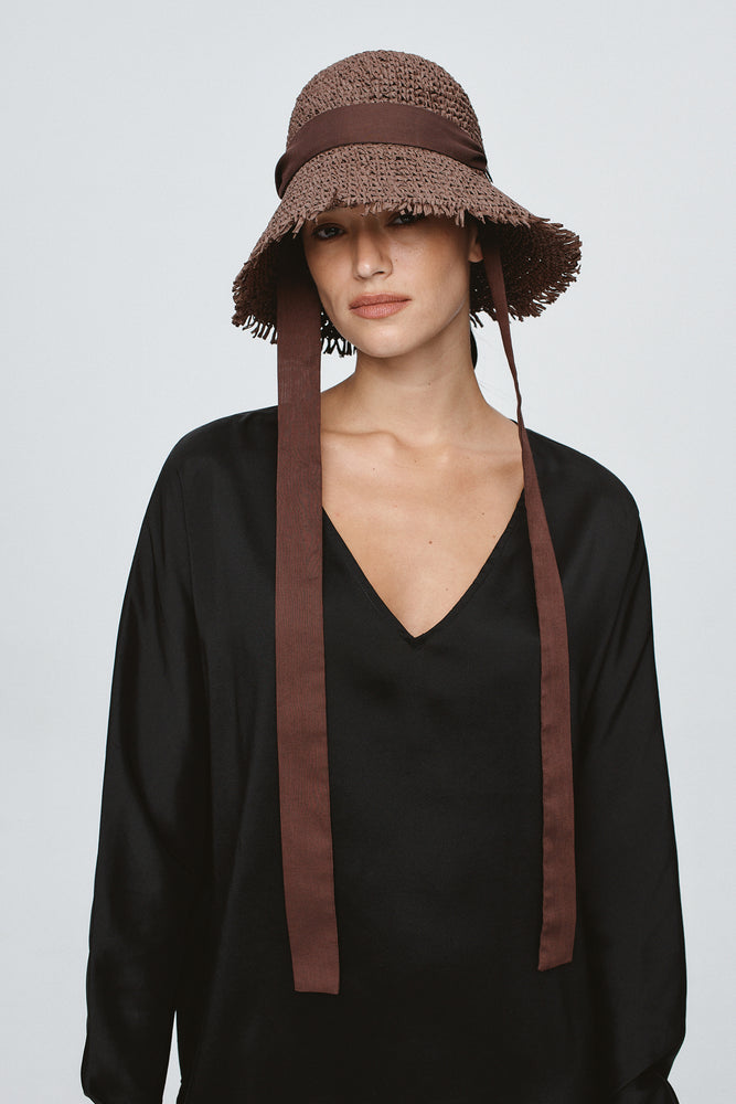 Marle | Sobo Hat | Chocolate