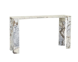 Vitrine Slab Marble Console