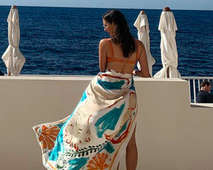 LAND Silk Sarong | Le Soleil Stevie Michaels x LAND