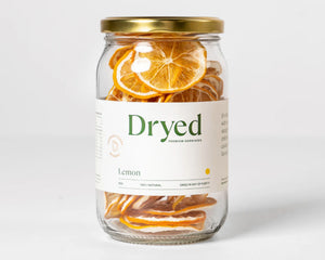 Dryed Citrus Jar | Lemons