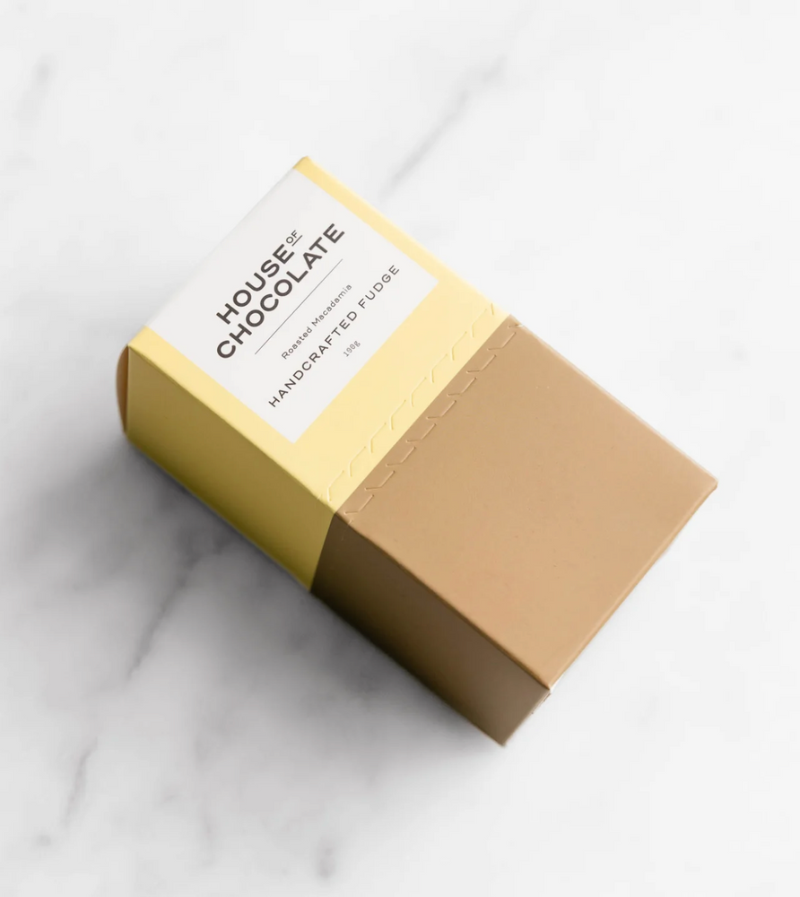 House of Chocolate | Roasted Macadamia Handcrafted Fudge