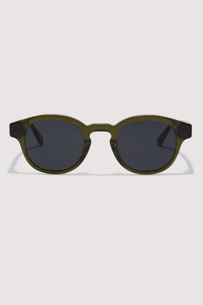 Assembly Label | Round Frame Sunglasses | Olive