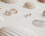 Sophie | She Shell Studs | Silver