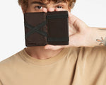 Status Anxiety | Flip Mens Leather Wallet | Chocolate