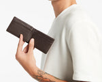 Status Anxiety | Jonah Mens Bi-Fold Wallet | Chocolate