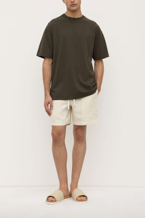 Assembly Label | Tide Linen Shorts | Limestone