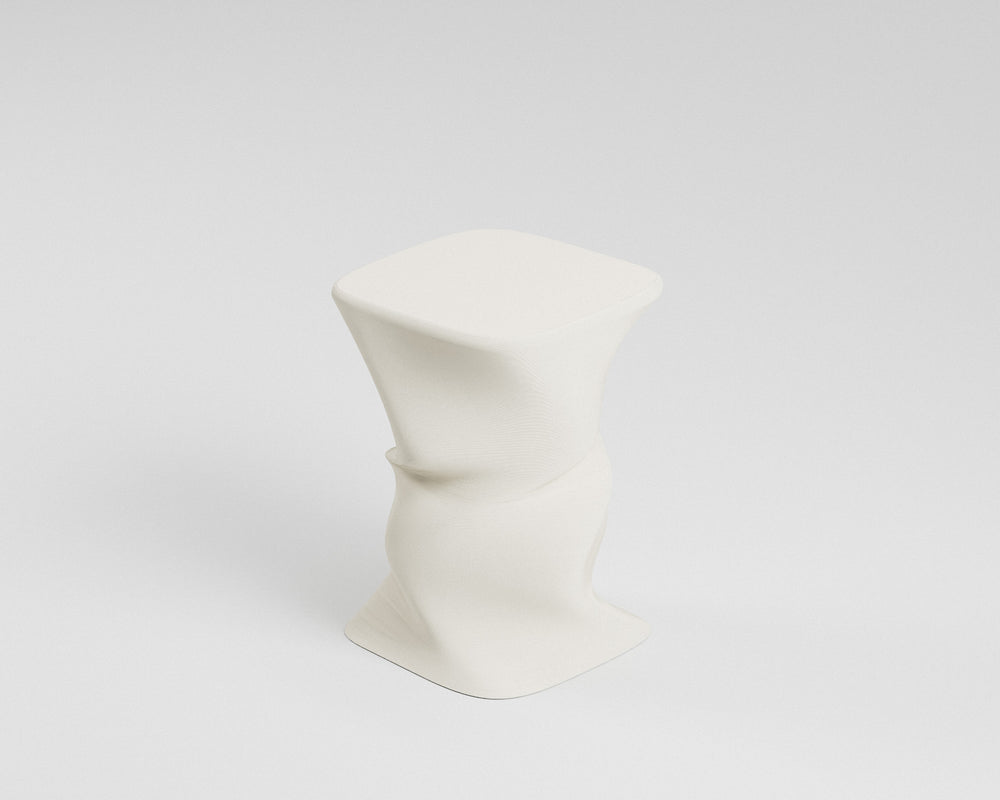 Special Studio | Twist Side Table | Eggshell