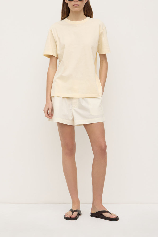 Assembly Label | Organic Base Tee | Butter