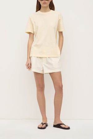Assembly Label | Organic Base Tee | Butter