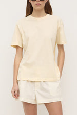 Assembly Label | Organic Base Tee | Butter