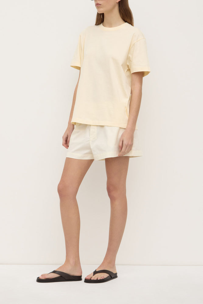 Assembly Label | Organic Base Tee | Butter