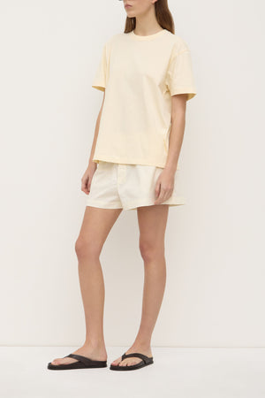 Assembly Label | Organic Base Tee | Butter