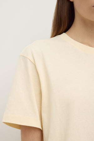 Assembly Label | Organic Base Tee | Butter