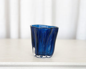 Akira Candle Vessel | Indigo