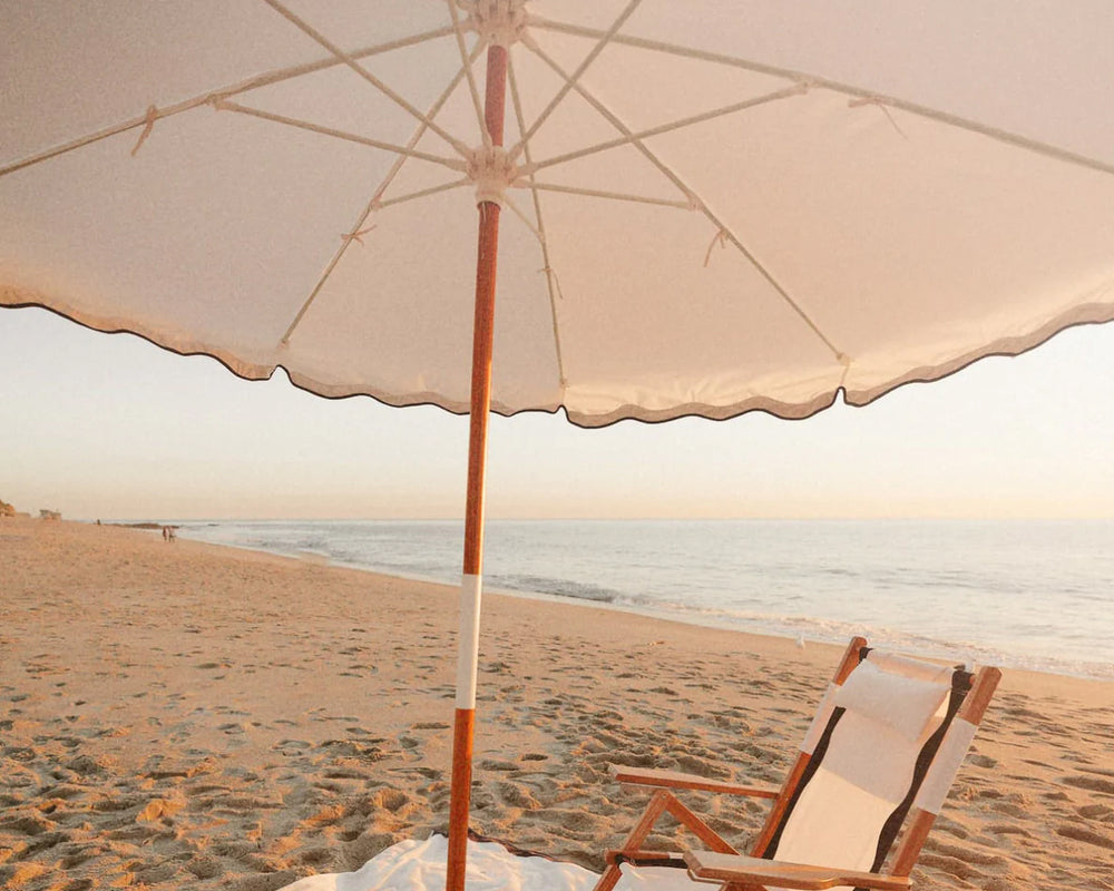 Business & Pleasure | Amalfi Umbrella | Riviera White