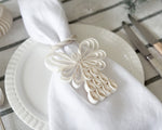 Quilling Angel Hanging Christmas Decoration | Ivory