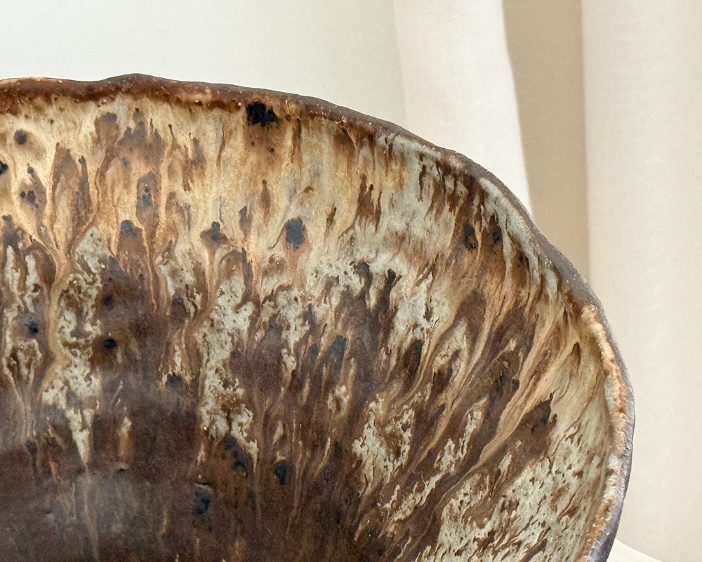 Lily May | Winter Wood Bowl | Basalt