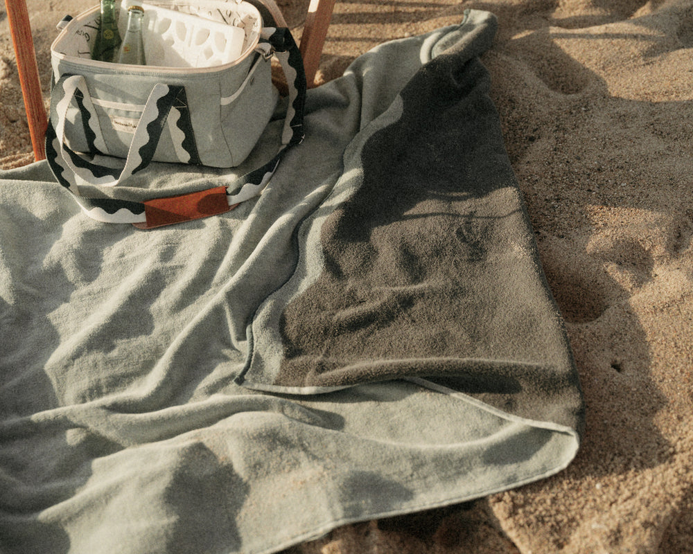 Business & Pleasure | Beach Towel | Rivie Green