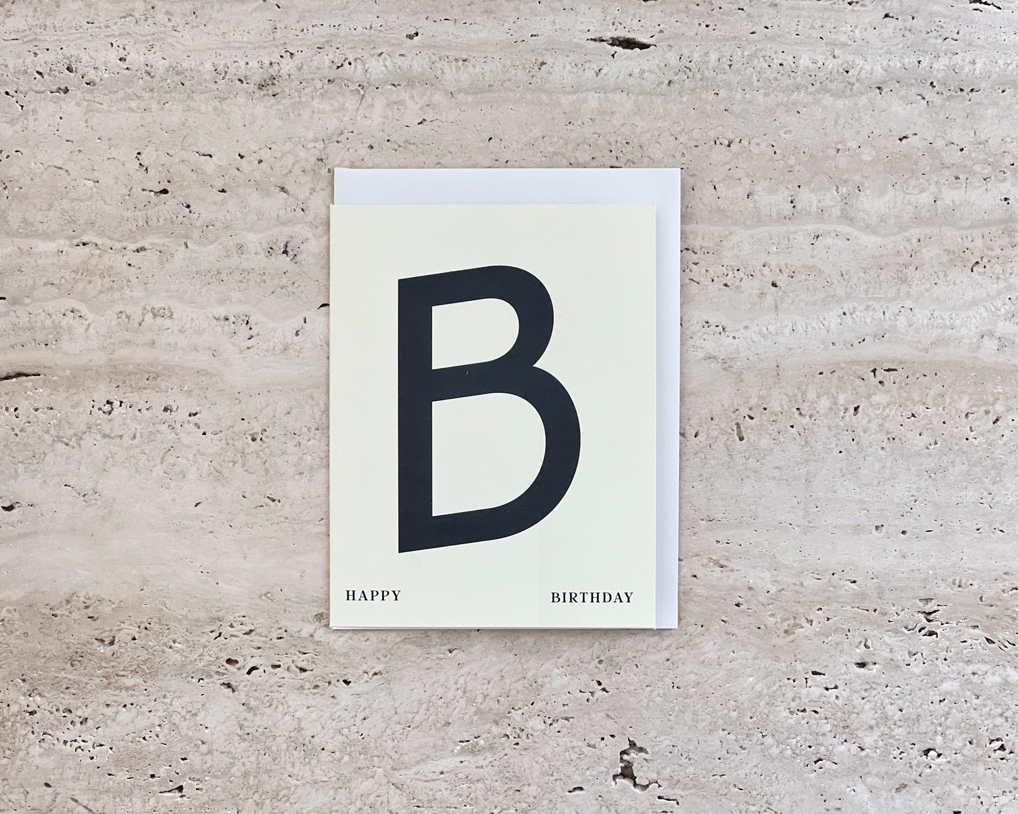 Happy Birthday Typography Card – ORNAMENT