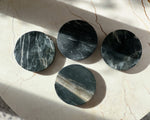 Marble Coasters | Black | Set of 4