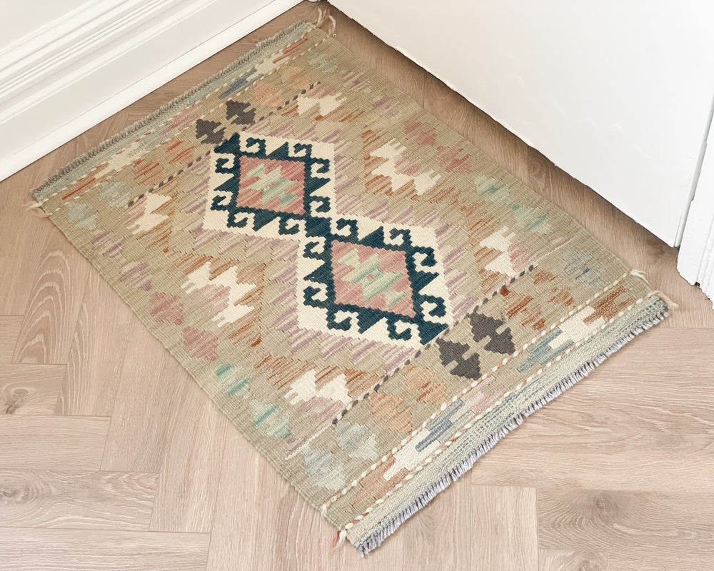 Chobi Kilim Entrance Rug | Bodrum