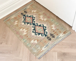 Chobi Kilim Entrance Rug | Bodrum