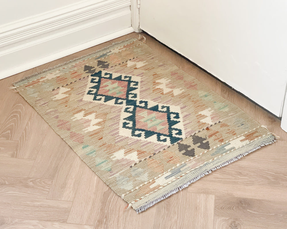 Chobi Kilim Entrance Rug | Bodrum