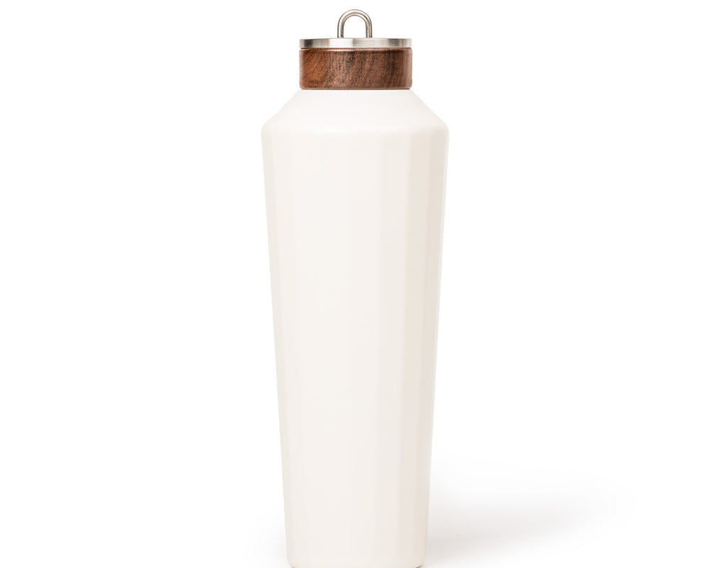 Business & Pleasure | Hemmingway Drinkware Flask | Antique White | 750ml