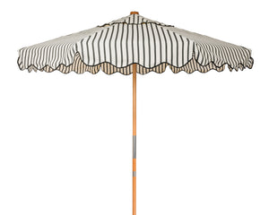 Business & Pleasure | Market Umbrella | Monaco Black Stripe