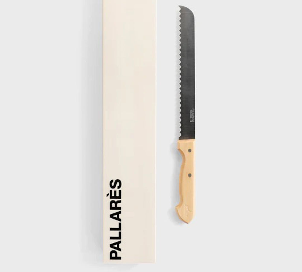 Pallarès Solsona | Boxwood Bread Knife | 22cm Stainless Steel