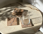Marble Coasters | Brown Marble | Set of 4
