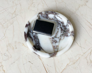 Round Bulgari Marble Tray
